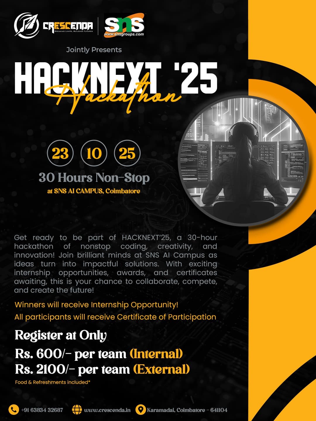 HACKNEXT'25 Poster